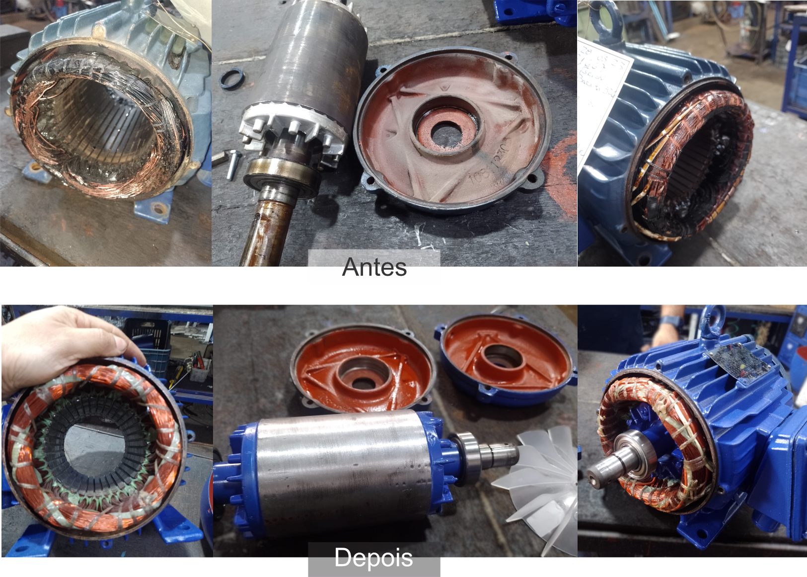 REFORMA DE MOTORES ELÉTRICOS 